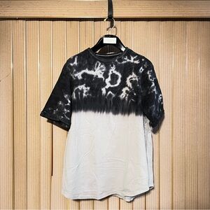 Express Tie Dye Men’s T Shirt in Size L Deep Blue / Grey in 100% Cotton